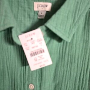 Beautiful blouse from J. Crew lg. NEW